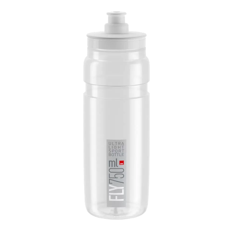 Przejdź do produktu Bidon Elite FLY TEX Clear/Grey Logo 750ml