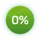 Ikona rat 0%